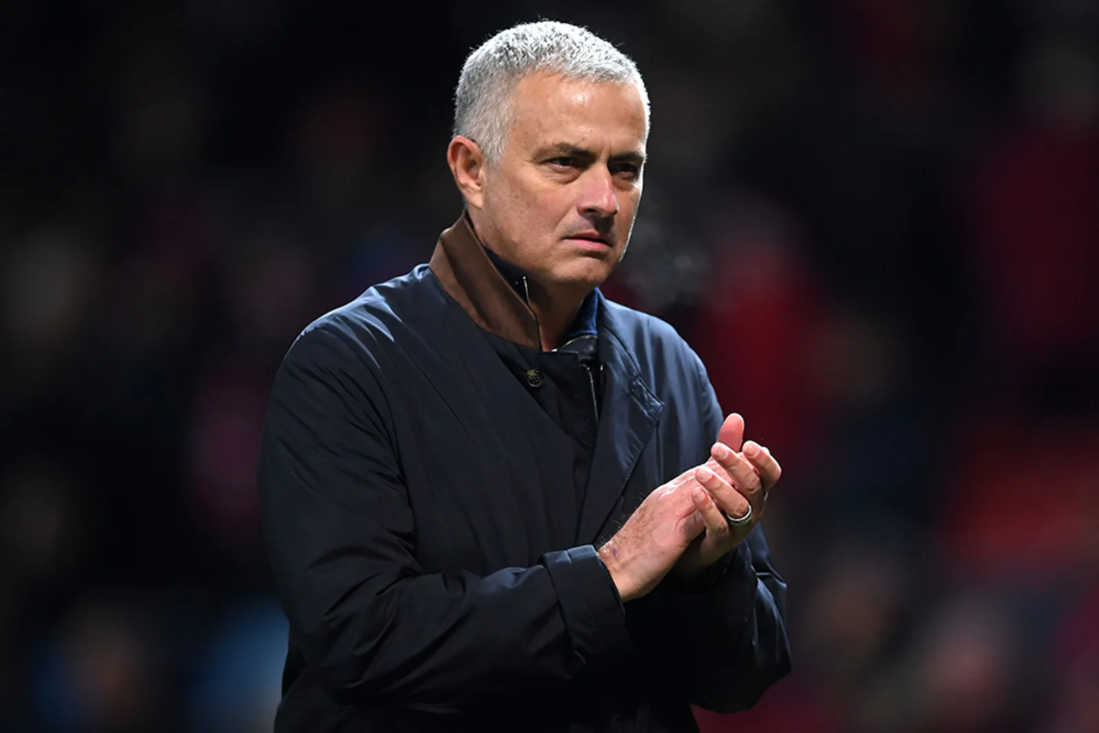 穆里尼奥在曼联任内的英超赛场。图片：Premier League。